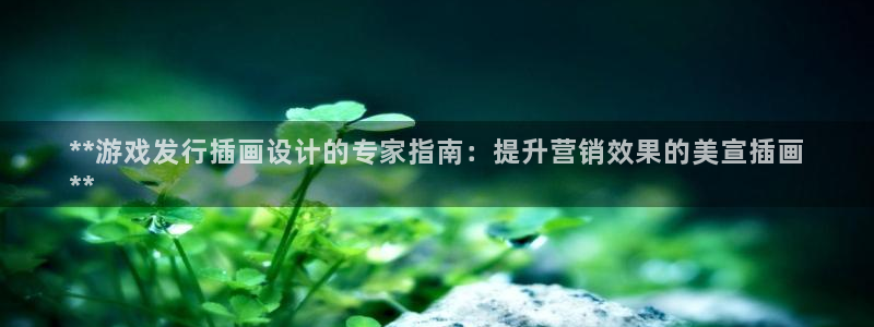门徒娱乐平台登录：**游戏发行插画设计的专家指南：提升营销效果的美宣插画
**